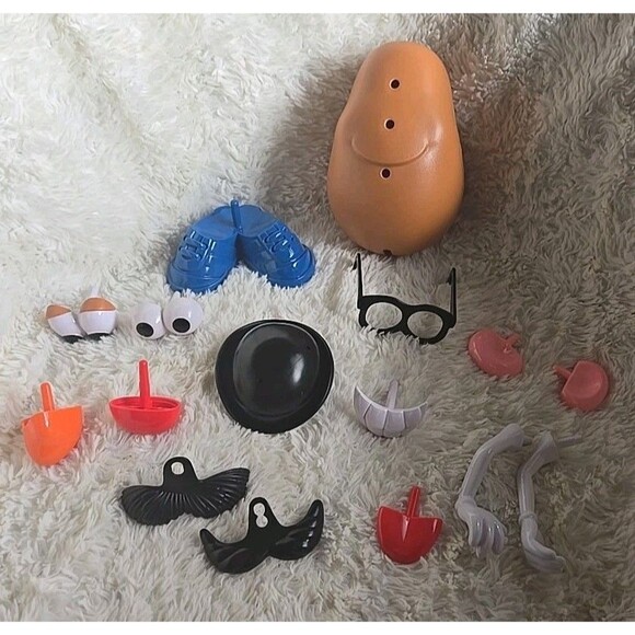 Vintage 1995 Original Disney Playskool Mr Potato Head 16pc 1 Body 15 Accessories - Picture 5 of 8